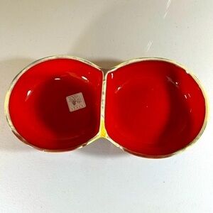 RED made in Italy divided bowl